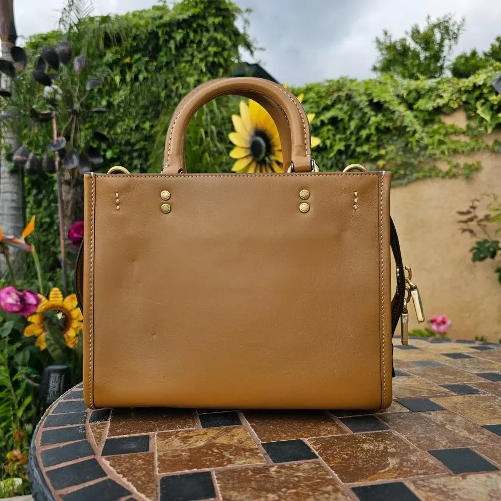 NWT Coach X Tom Wesselmann Rogue 25 Satchel with crossbody and shoulder straps